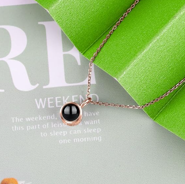 Collar de proyección de foto personalizada